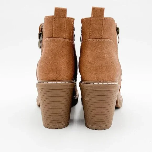 Women's Camel Brown Rocky Top Heeled Boot Corkys Footwear Size 9 NWT - Picture 5 of 5
